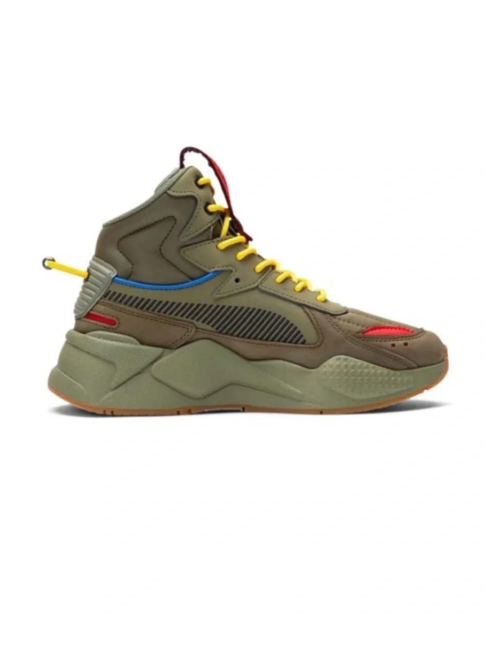 PUMA RS-X Mid Militia 'Deep Lichen Green'